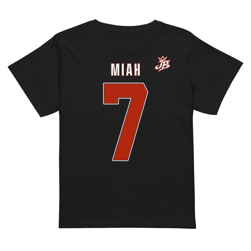 Jeremiah Bowen | Jersey Style Women’s High-Waisted Tee
