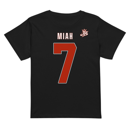 Jeremiah Bowen | Jersey Style Women’s High-Waisted Tee