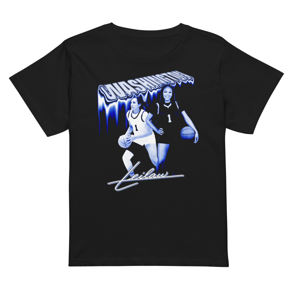 Leila Washington | Mural Women's High-Waisted Tee
