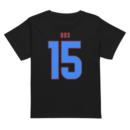 Dezman White | Jersey Style Women’s High-Waisted Tee