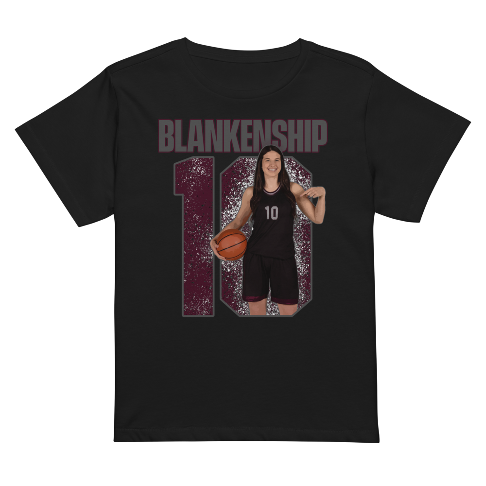 Aubrey Blankenship | Mural Women's High-Waisted Tee