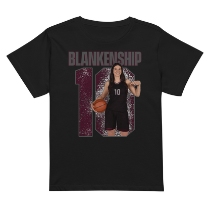 Aubrey Blankenship | Mural Women's High-Waisted Tee