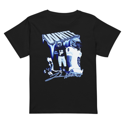Julian White | Mural Women's High-Waisted Tee