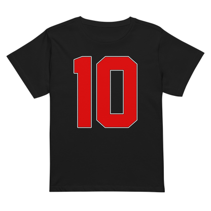 Carter Muzic | Jersey Style Women’s High-Waisted Tee