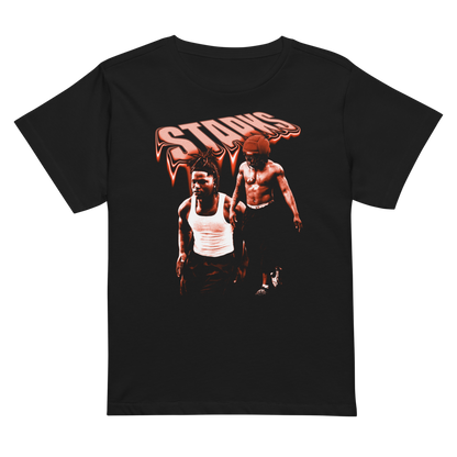 Xavier Starks | Mural Women's High-Waisted Tee