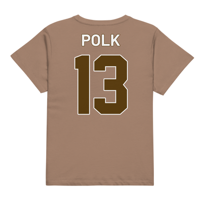 Malik Polk | Jersey Style Women’s High-Waisted Tee