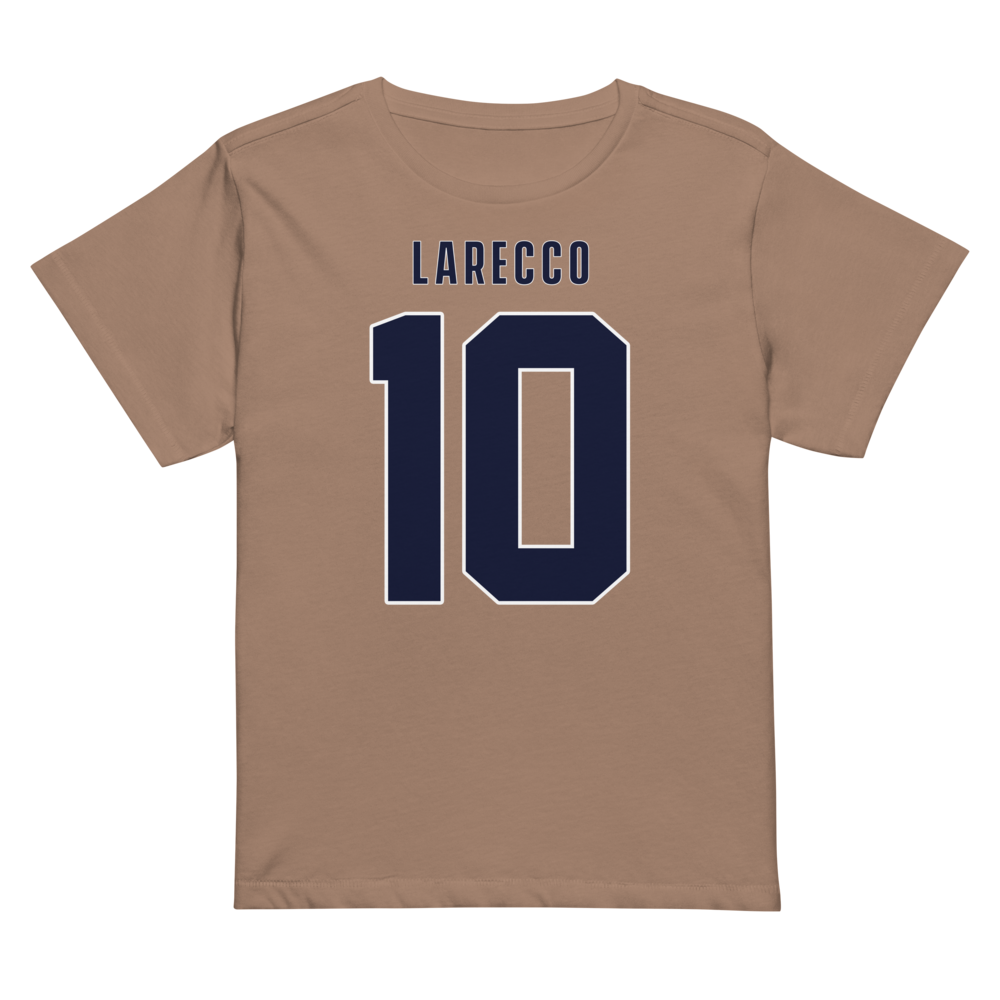 Larecco Campbell | Jersey Style Women’s High-Waisted Tee