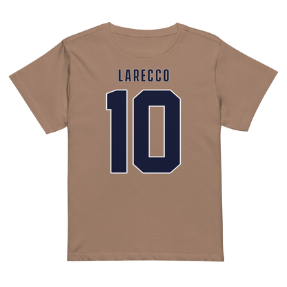 Larecco Campbell | Jersey Style Women’s High-Waisted Tee