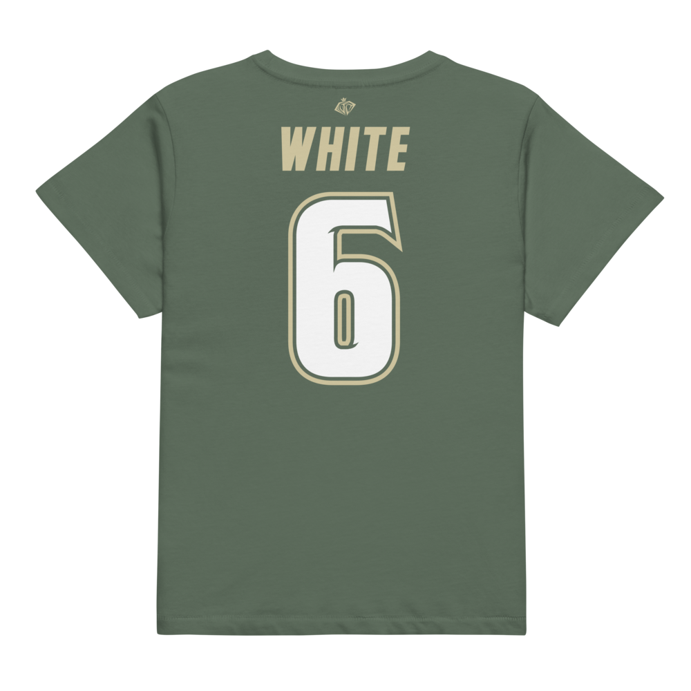 Sarah White | Bulls Spirit Women’s High-Waisted Tee