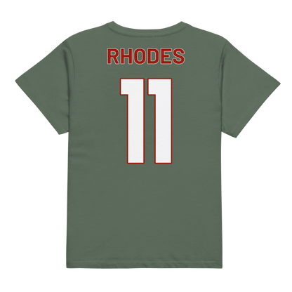 Alaya Rhodes | Jersey Style Women’s High-Waisted Tee