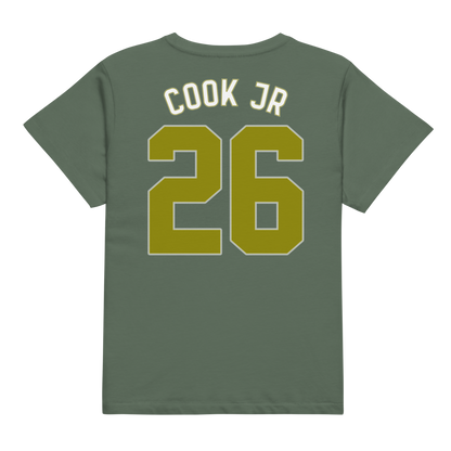 Thomas Cook Jr | Jersey Style Women’s High-Waisted Tee
