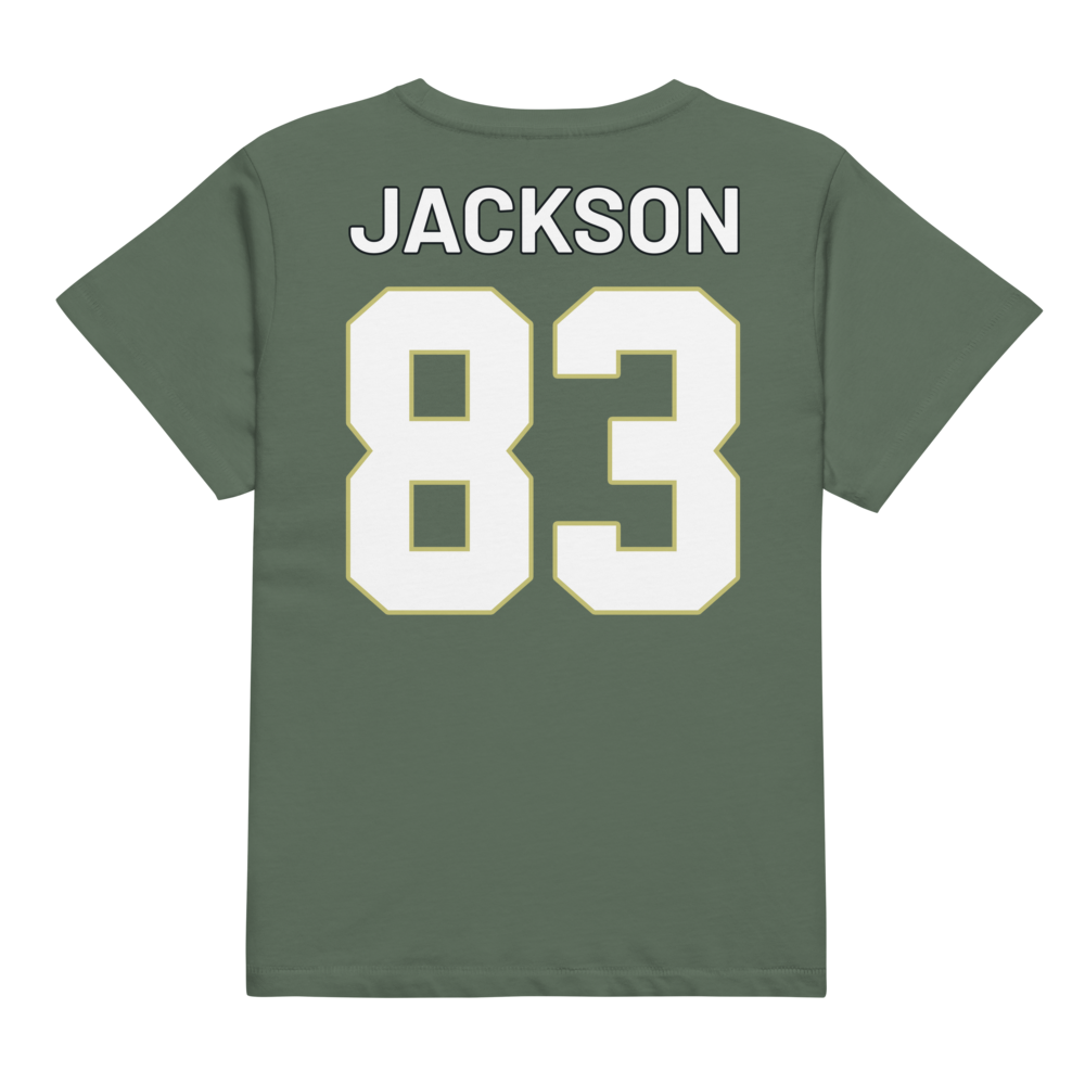 Yasser Jackson | Jersey Style Women’s High-Waisted Tee
