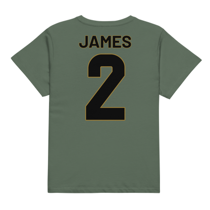 Diante James | Jersey Style Women’s High-Waisted Tee