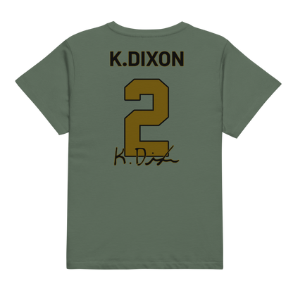 Kev Dixon | Jersey Style Women’s High-Waisted Tee