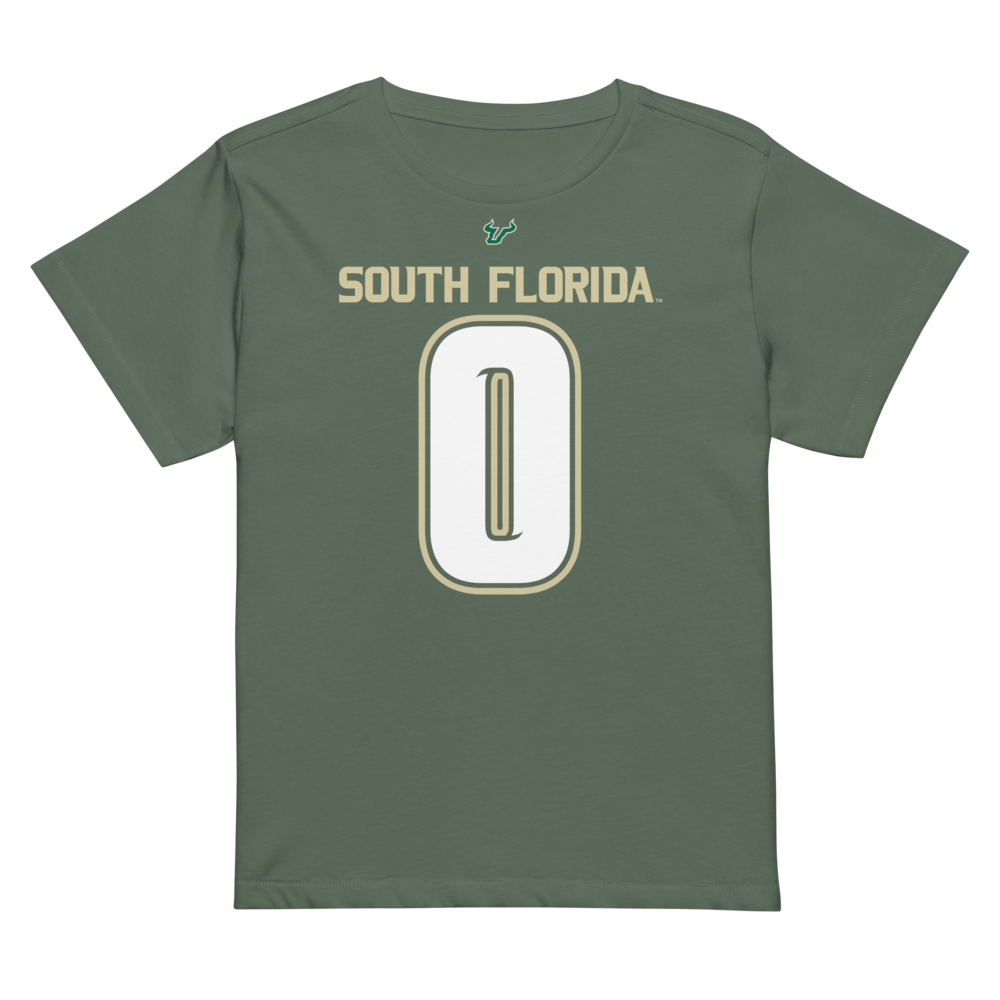 Karhys Pierce | Jersey-Style Women’s High-Waisted Tee