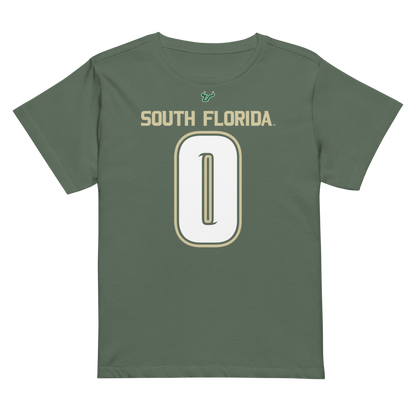 Karhys Pierce | Jersey-Style Women’s High-Waisted Tee