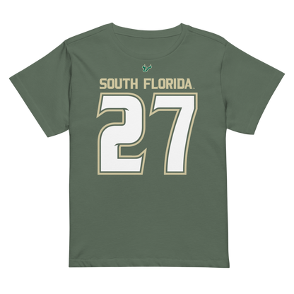 Ryan Pruitt | Jersey-Style Women’s High-Waisted Tee