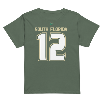 Jackson Geiger | Jersey-Style Women’s High-Waisted Tee