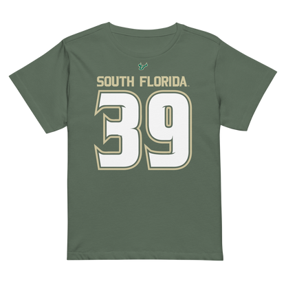 Luke Goater | Jersey-Style Women’s High-Waisted Tee