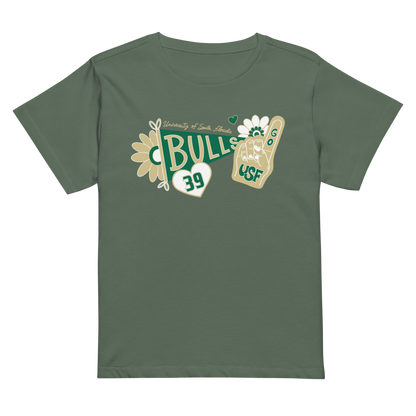Luke Goater | Bulls Spirit Women’s High-Waisted Tee