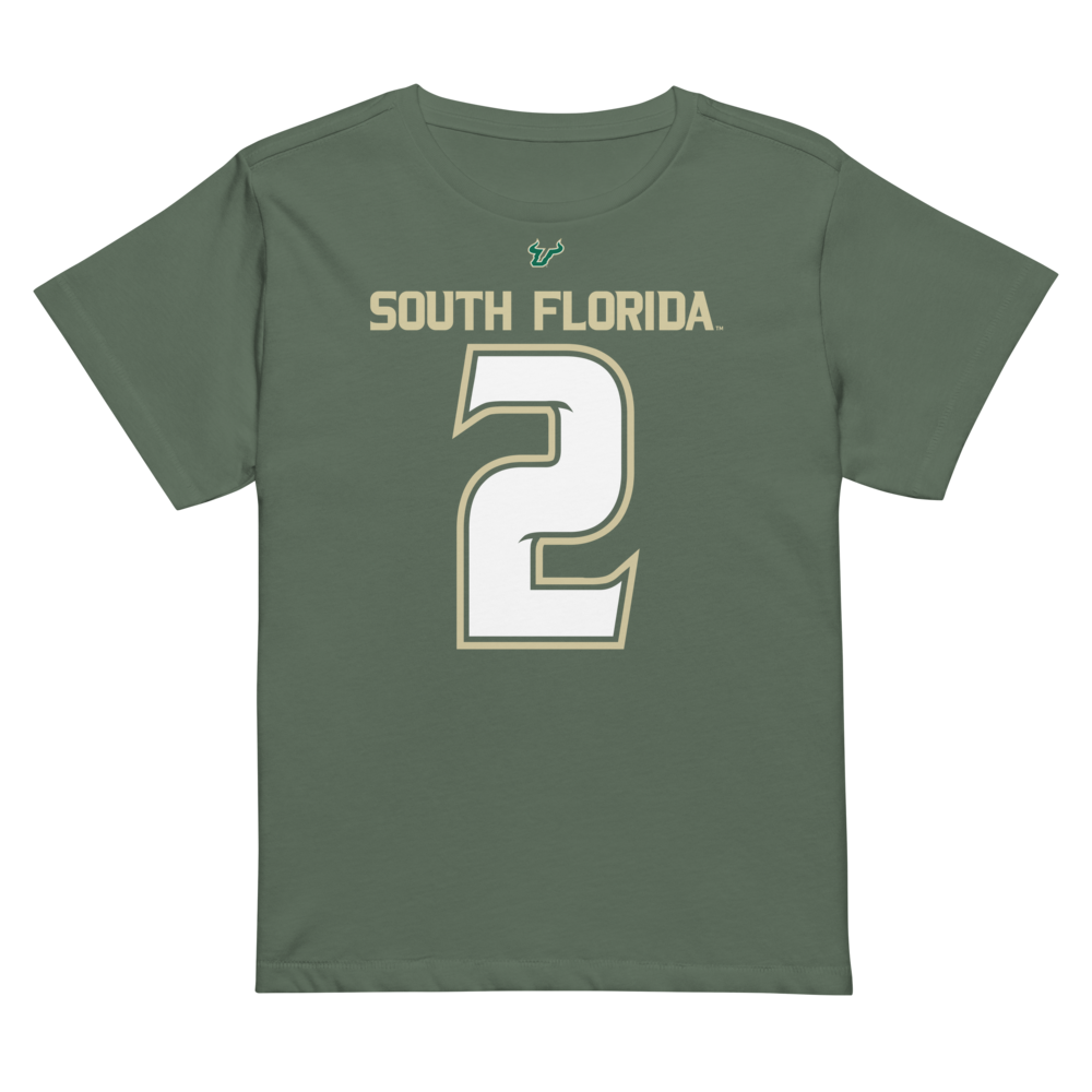 Grace Chin | Jersey-Style Women’s High-Waisted Tee