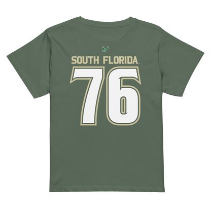 Colin Bellomy | Jersey-Style Women’s High-Waisted Tee