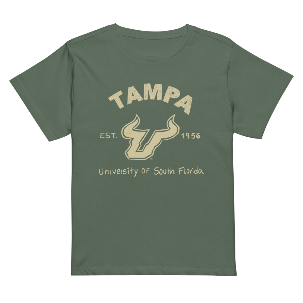 Colin Bellomy | Bulls Chalk Women’s High-Waisted Tee