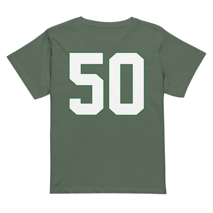 Quran Haten-Harper | Jersey Style Women’s High-Waisted Tee