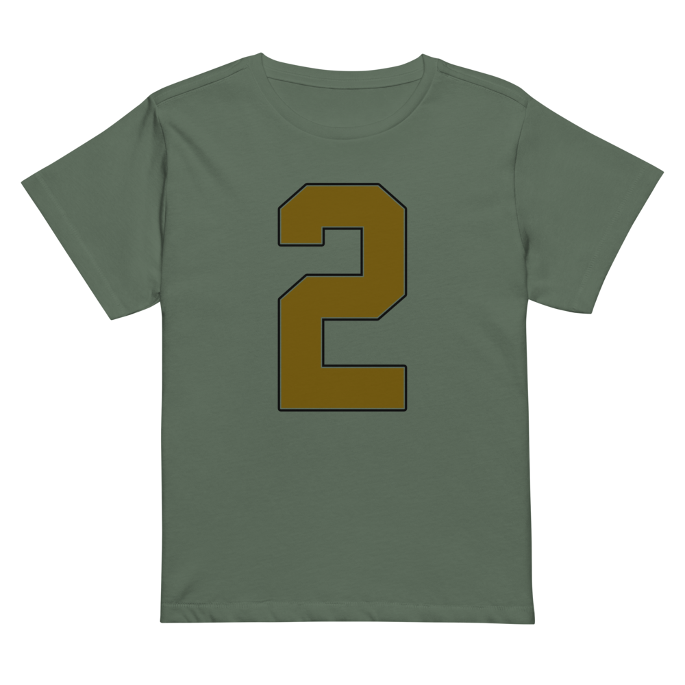 Kev Dixon | Jersey Style Women’s High-Waisted Tee