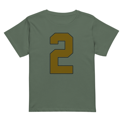 Kev Dixon | Jersey Style Women’s High-Waisted Tee