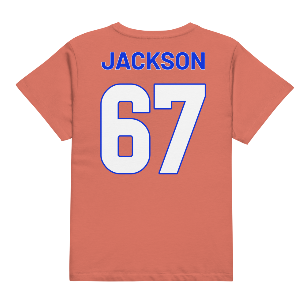 Derwin Jackson | Jersey Style Women’s High-Waisted Tee