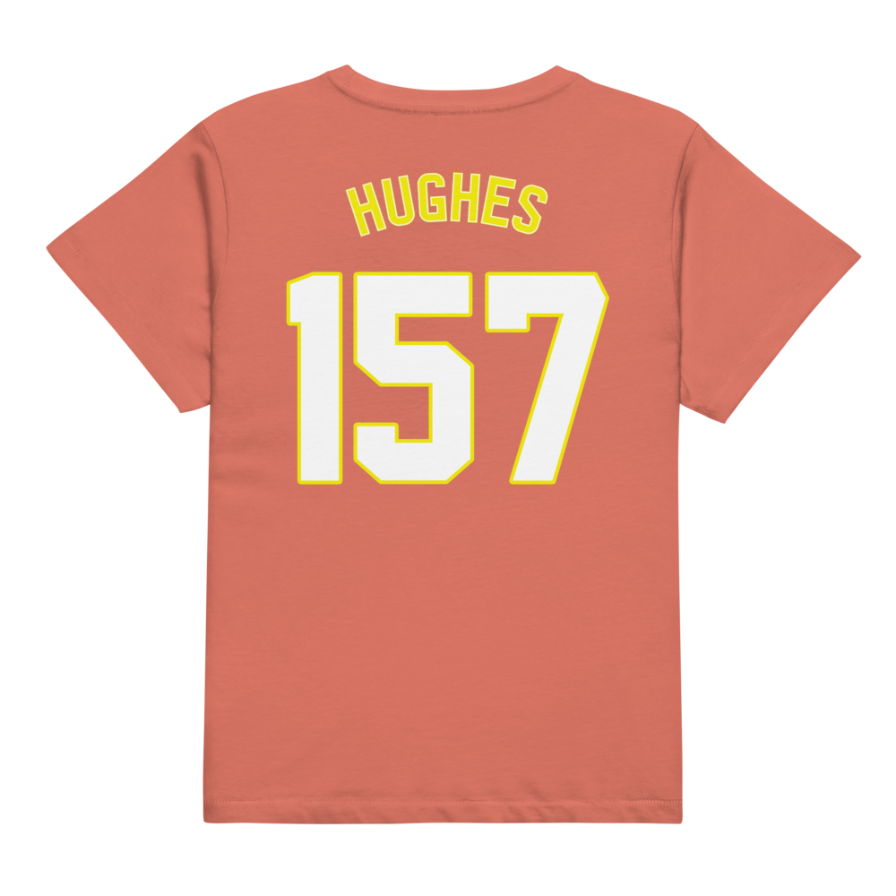 Haegan Hughes | Jersey Style Women’s High-Waisted Tee