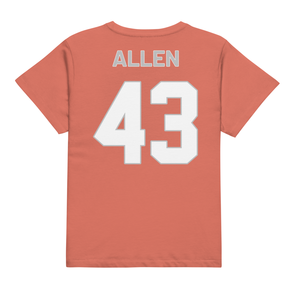 MarQuis Allen | Jersey Style Women’s High-Waisted Tee