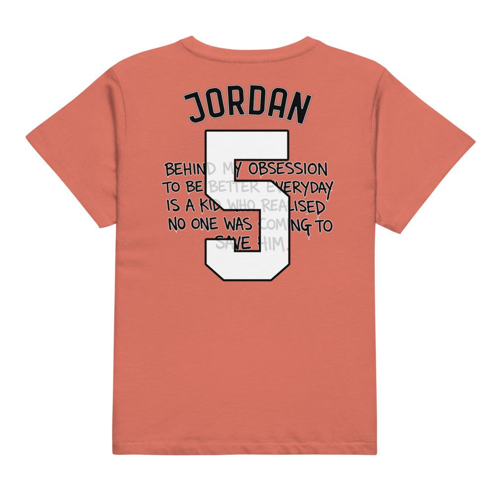 Tremayne Jordan | Jersey Style Women’s High-Waisted Tee
