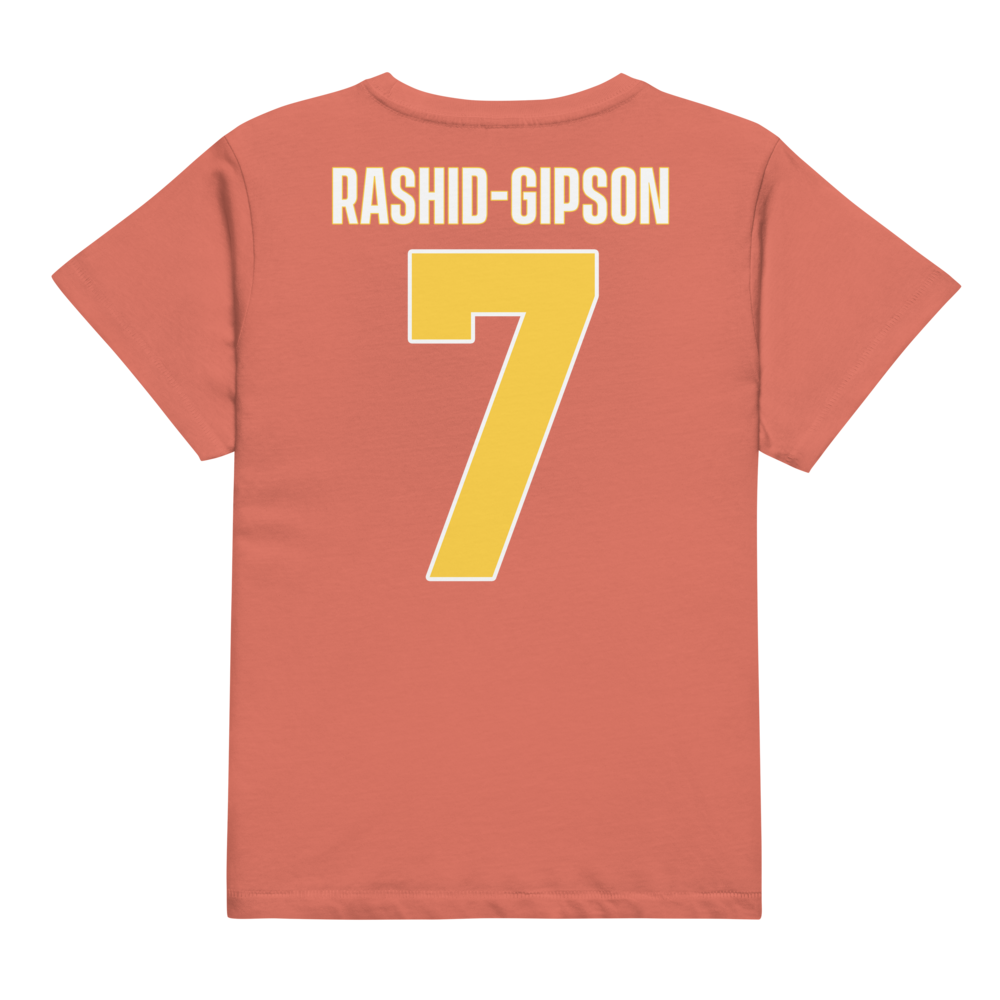Brea Rashid-Gipson | Jersey Style Women’s High-Waisted Tee