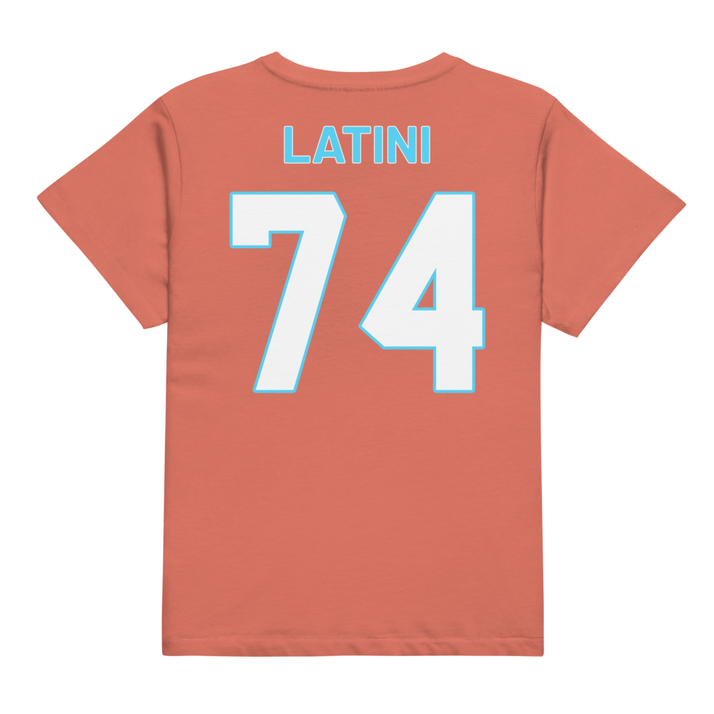 Hezikyah Latini | Jersey Style Women’s High-Waisted Tee