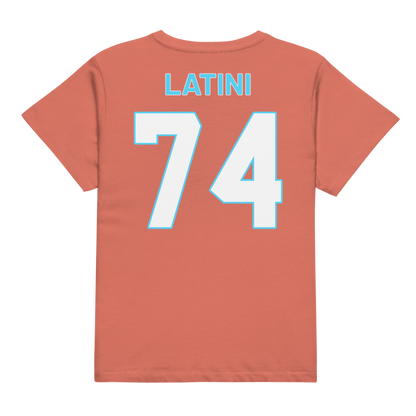 Hezikyah Latini | Jersey Style Women’s High-Waisted Tee