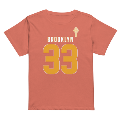 Brooklyn Connell | Jersey Style Women’s High-Waisted Tee