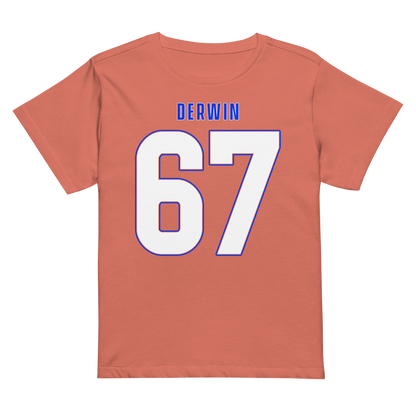 Derwin Jackson | Jersey Style Women’s High-Waisted Tee