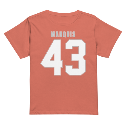MarQuis Allen | Jersey Style Women’s High-Waisted Tee