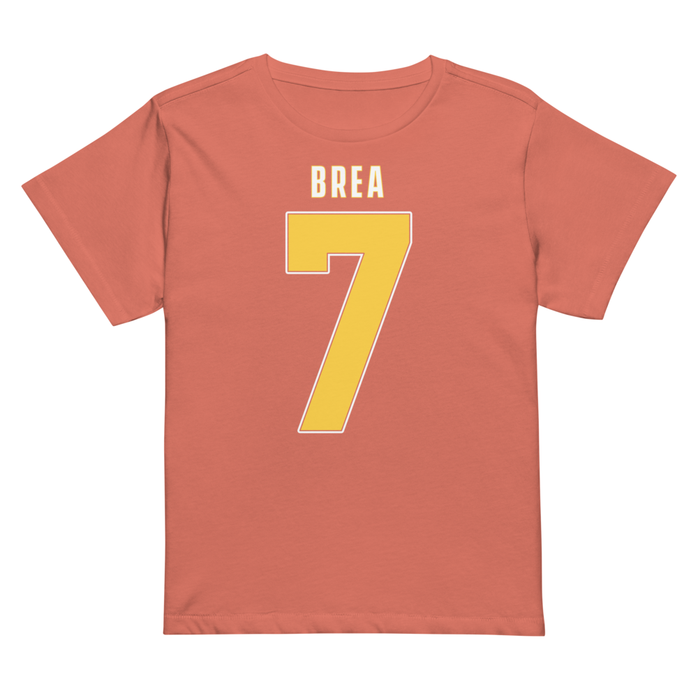 Brea Rashid-Gipson | Jersey Style Women’s High-Waisted Tee