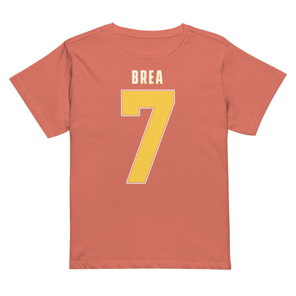 Brea Rashid-Gipson | Jersey Style Women’s High-Waisted Tee