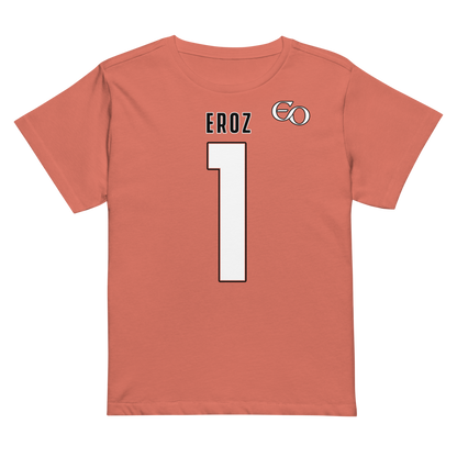 Eroz Ortiz | Jersey Style Women’s High-Waisted Tee
