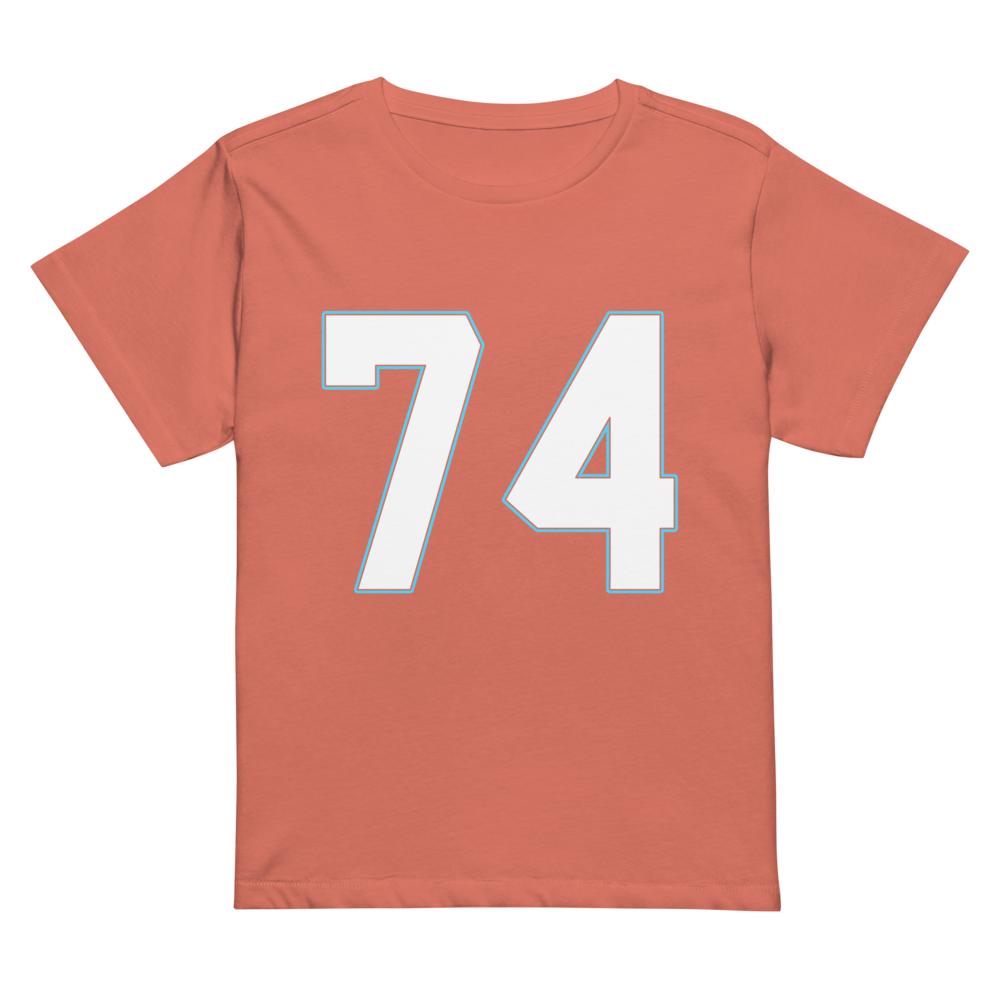 Hezikyah Latini | Jersey Style Women’s High-Waisted Tee