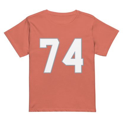 Hezikyah Latini | Jersey Style Women’s High-Waisted Tee