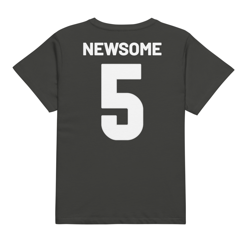 Elijah Newsome | Jersey Style Women’s High-Waisted Tee
