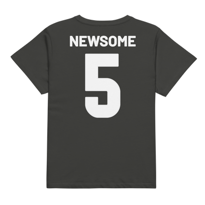Elijah Newsome | Jersey Style Women’s High-Waisted Tee