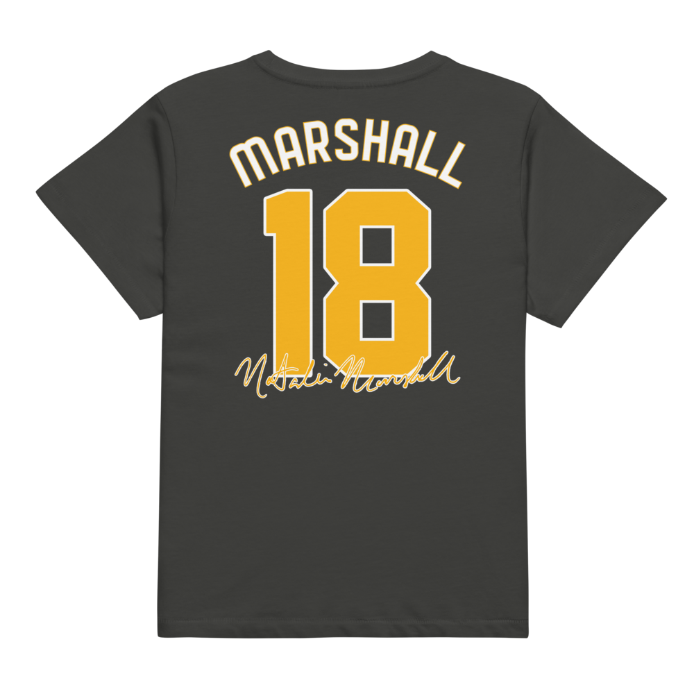 Natalie Marshall | Jersey Style Women’s High-Waisted Tee