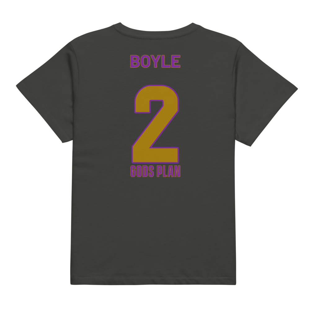 Marcellous Boyle | Jersey Style Women’s High-Waisted Tee