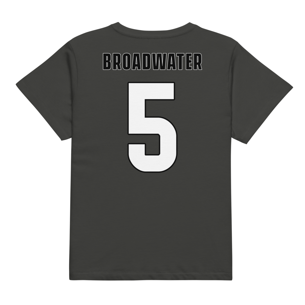 Branden Broadwater | Jersey Style Women’s High-Waisted Tee